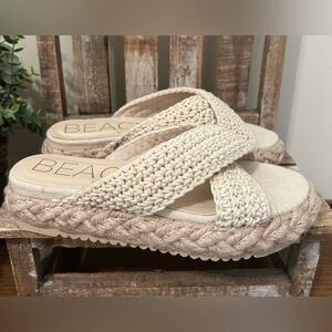 Free People Matisse Surfs Up Slip-On Sandals Size 7 NWOT